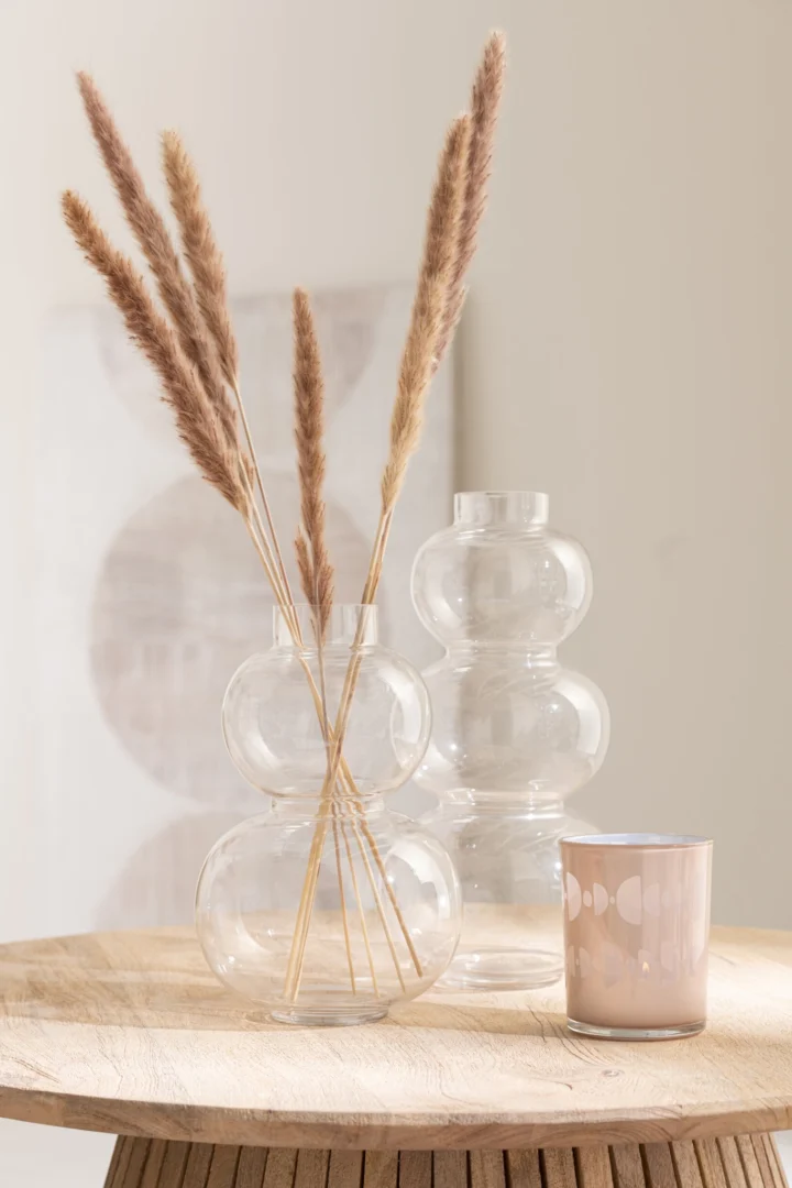 Bolvaas Feitona Glas Transparant H36 cm - Afbeelding 2