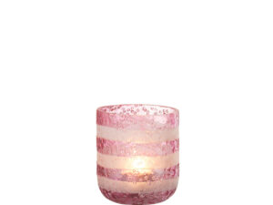 Waxinelichthouder Memu Glas Roze