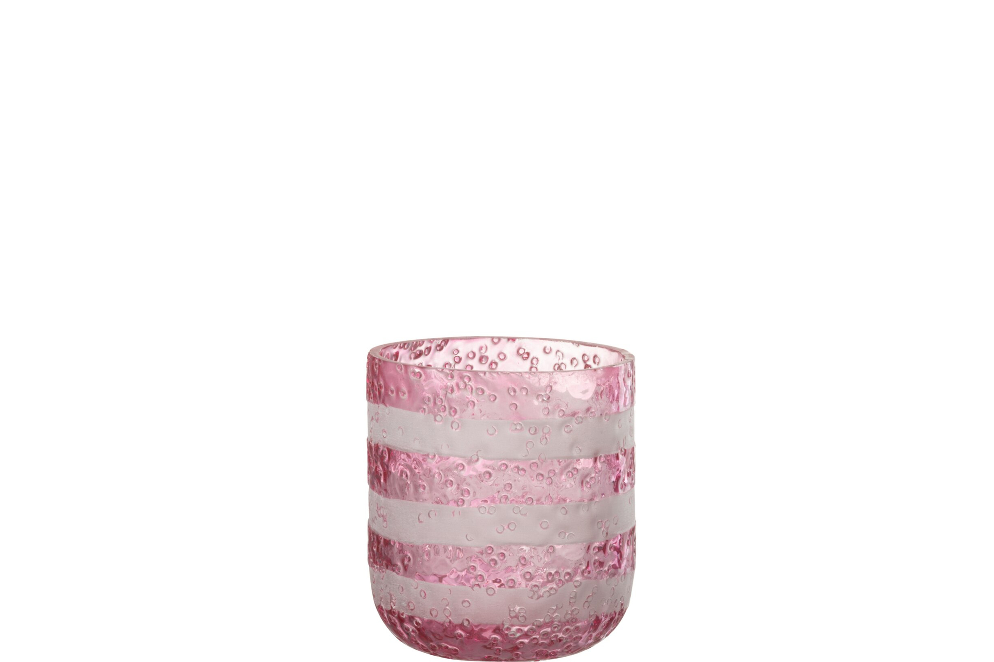 Waxinelichthouder Memu Glas Roze - Afbeelding 3