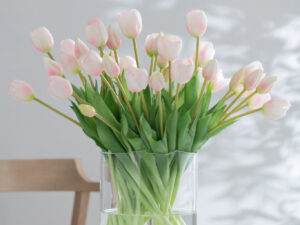 Kunstbloem Jiedis Polyurethaan Roze