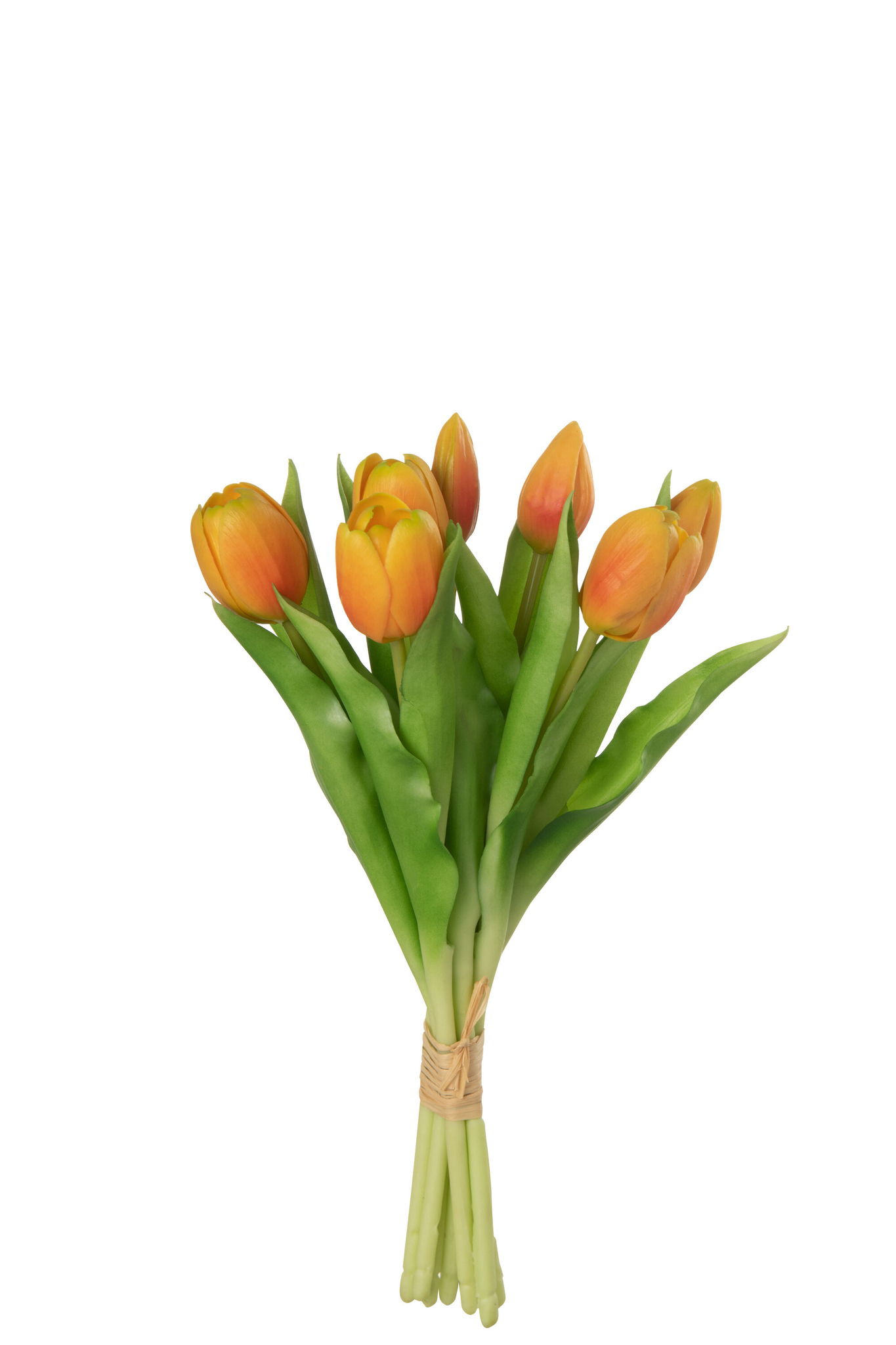 Kunstbloem Karlstad Polyurethaan Oranje - Afbeelding 3