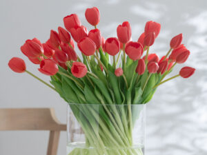 Kunstbloem Meindel Polyurethaan Roze