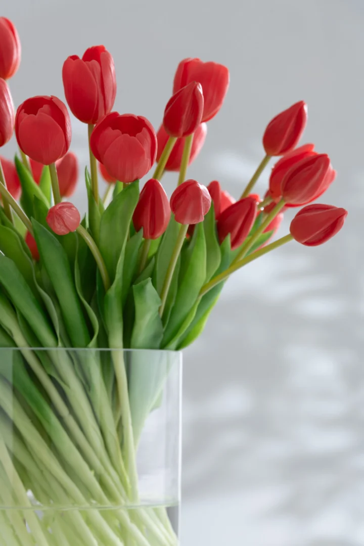 Kunstbloem Meindel Polyurethaan Roze - Afbeelding 2