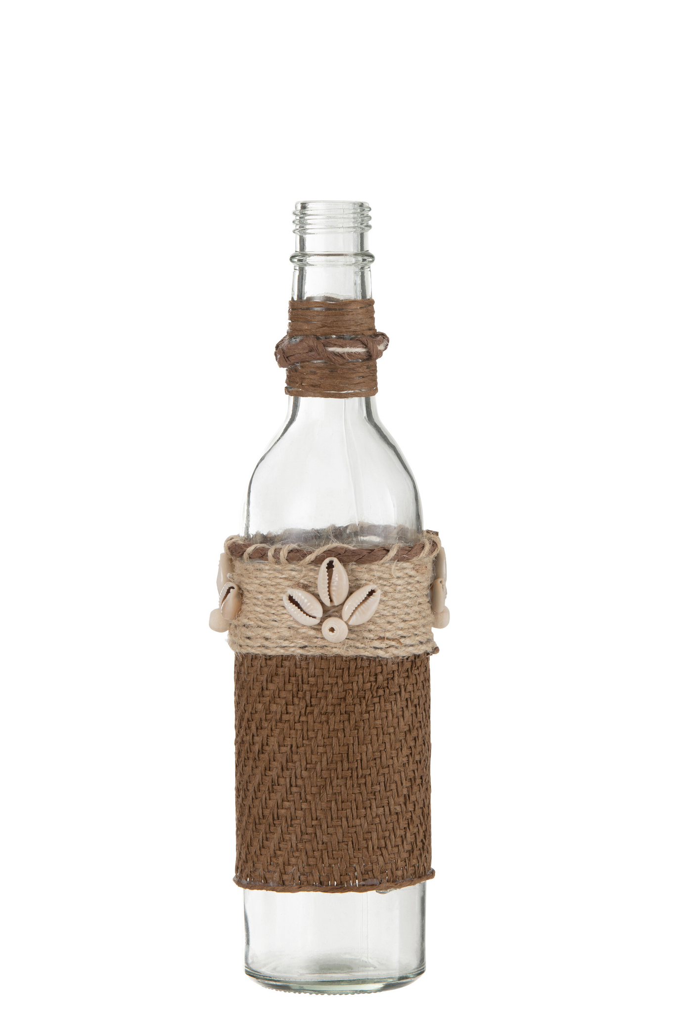 Decoratie Flekum Glas Bruin - Afbeelding 2