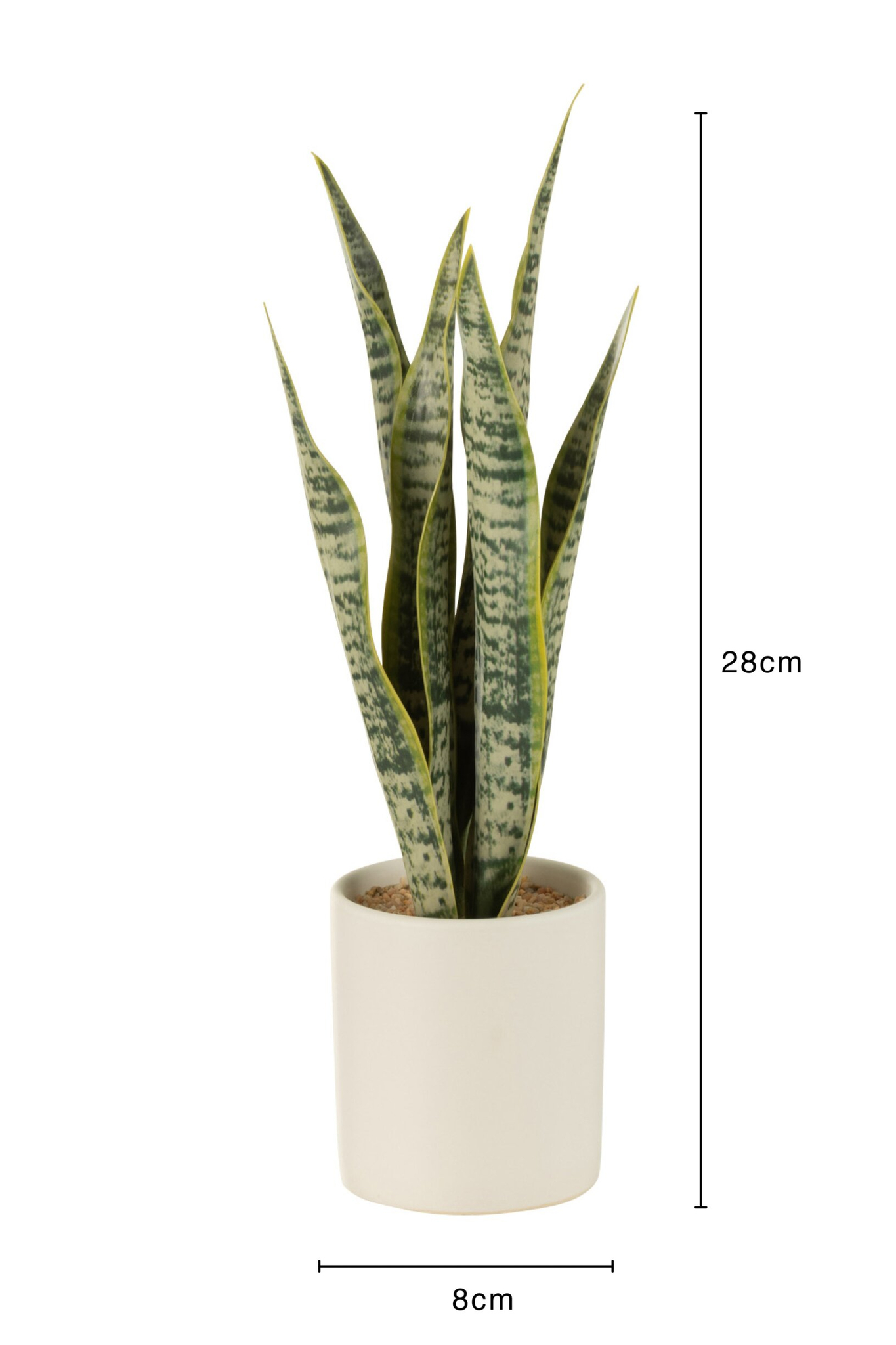 Pot Kausti Pvc Groen H28 cm