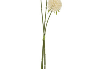 Kunstbloem Massund Kunststof Wit