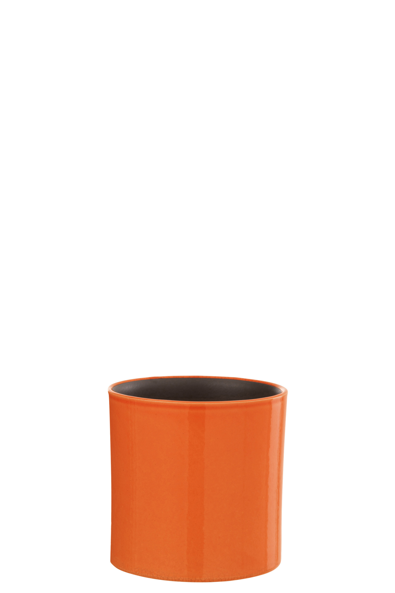 Bloempot Porrang Keramiek Oranje H14,5 cm