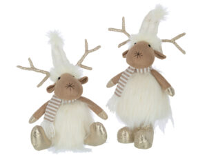 Decoratiefiguur Gunsesta Polyester Meerkleurig - Set van 2