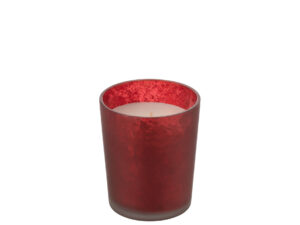 Geurkaars Sorrin Glas Rood