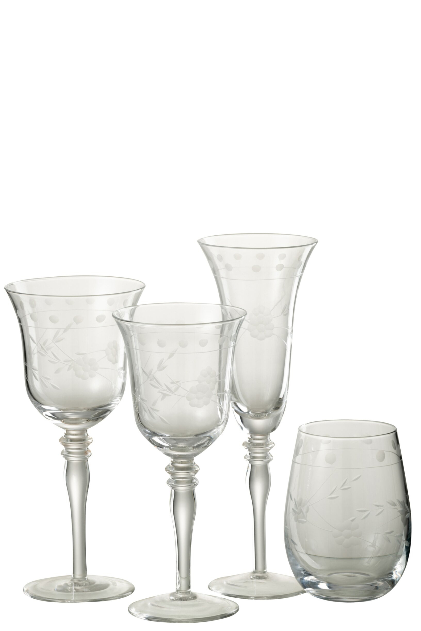 Drinkglas Nieldira Glas Transparant