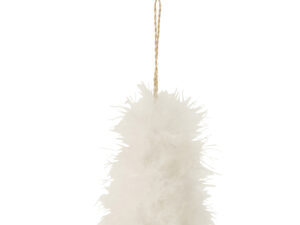 Kerstboom Kassond Veren Wit H14 cm