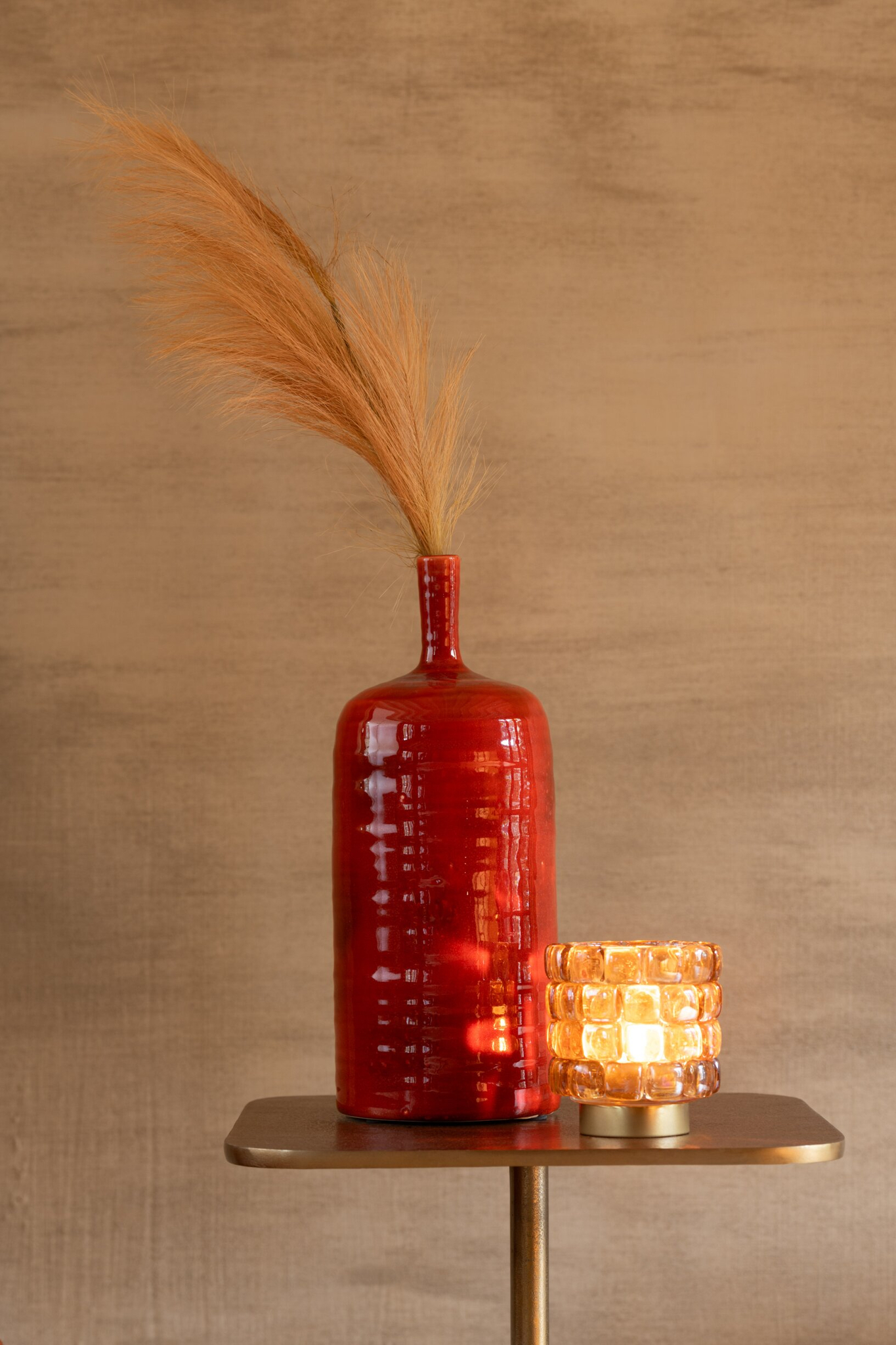 Kunsttak Steestu Polyester Oranje