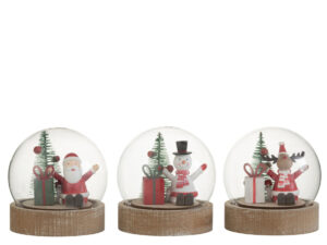 Decoratiefiguur Taummonte Hout Meerkleurig - Set van 3