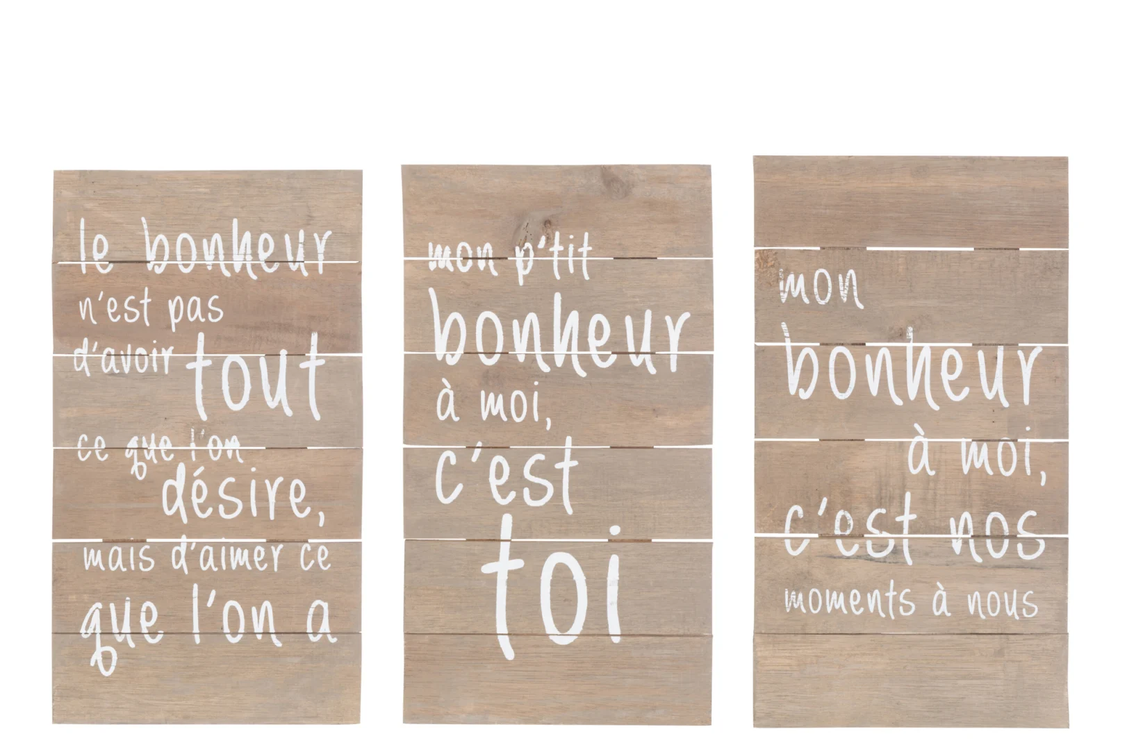 Woonaccessoire Fleessu Albizia Naturel - Set van 3 - Afbeelding 2