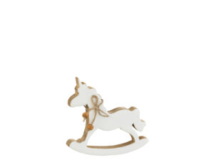 Decoratiefiguur Jaubane Mangohout Wit