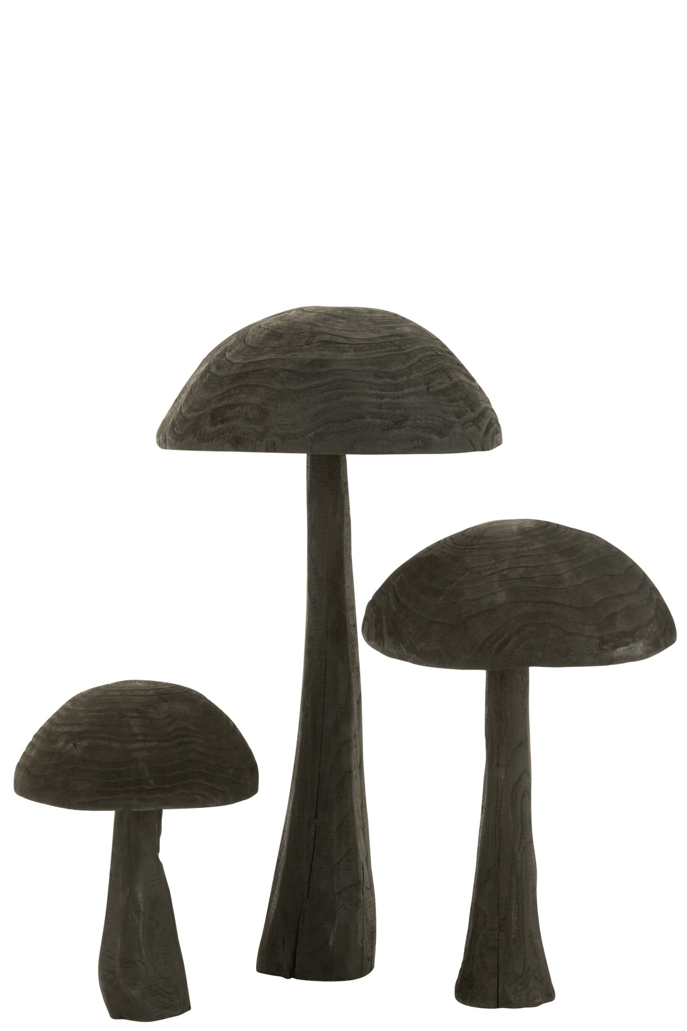 Decoratiefiguur Mernund Hout Zwart H81 cm