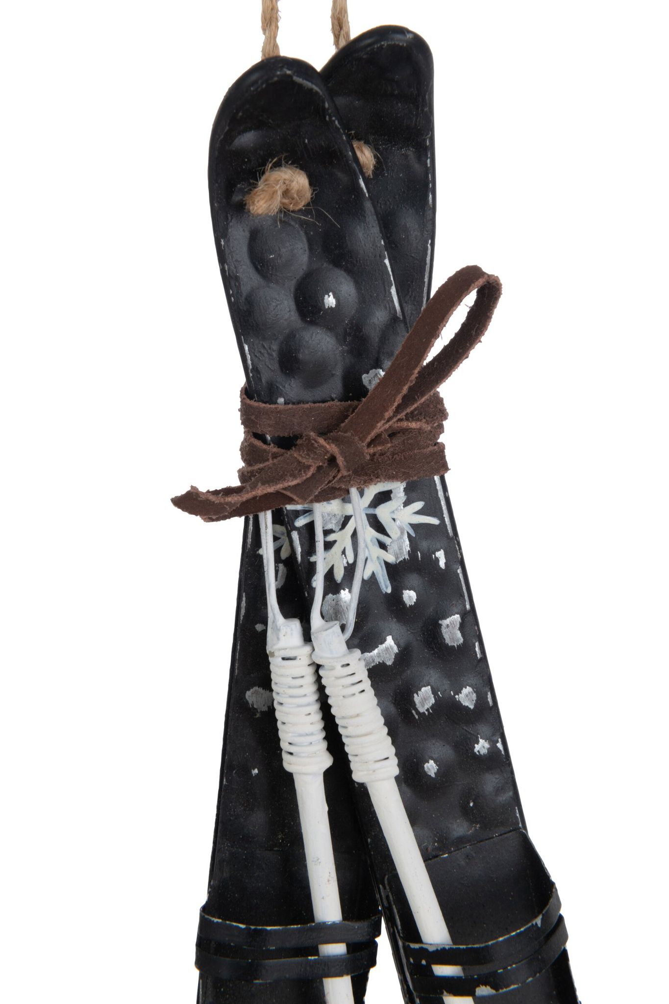 Skihanger Gaussello Metaal Zwart - Set van 2 - Afbeelding 3