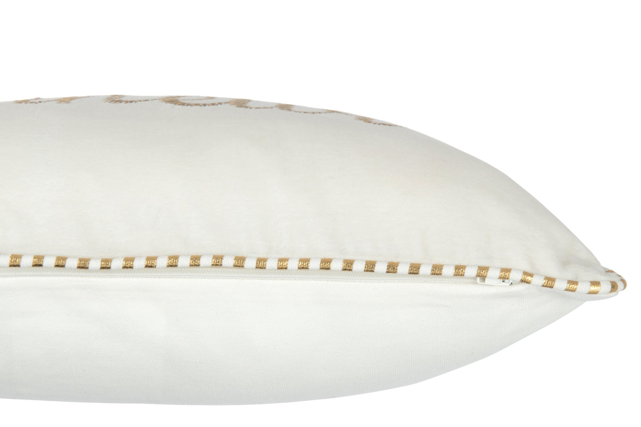 Kussen Trieldik Wit 45x30 cm - Afbeelding 2