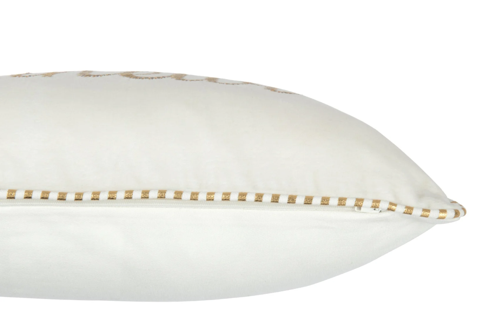 Kussen Trieldik Wit 45x30 cm - Afbeelding 2