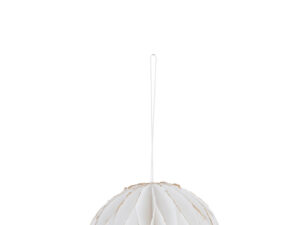 Decoratiebal Tubingen Katoen Wit