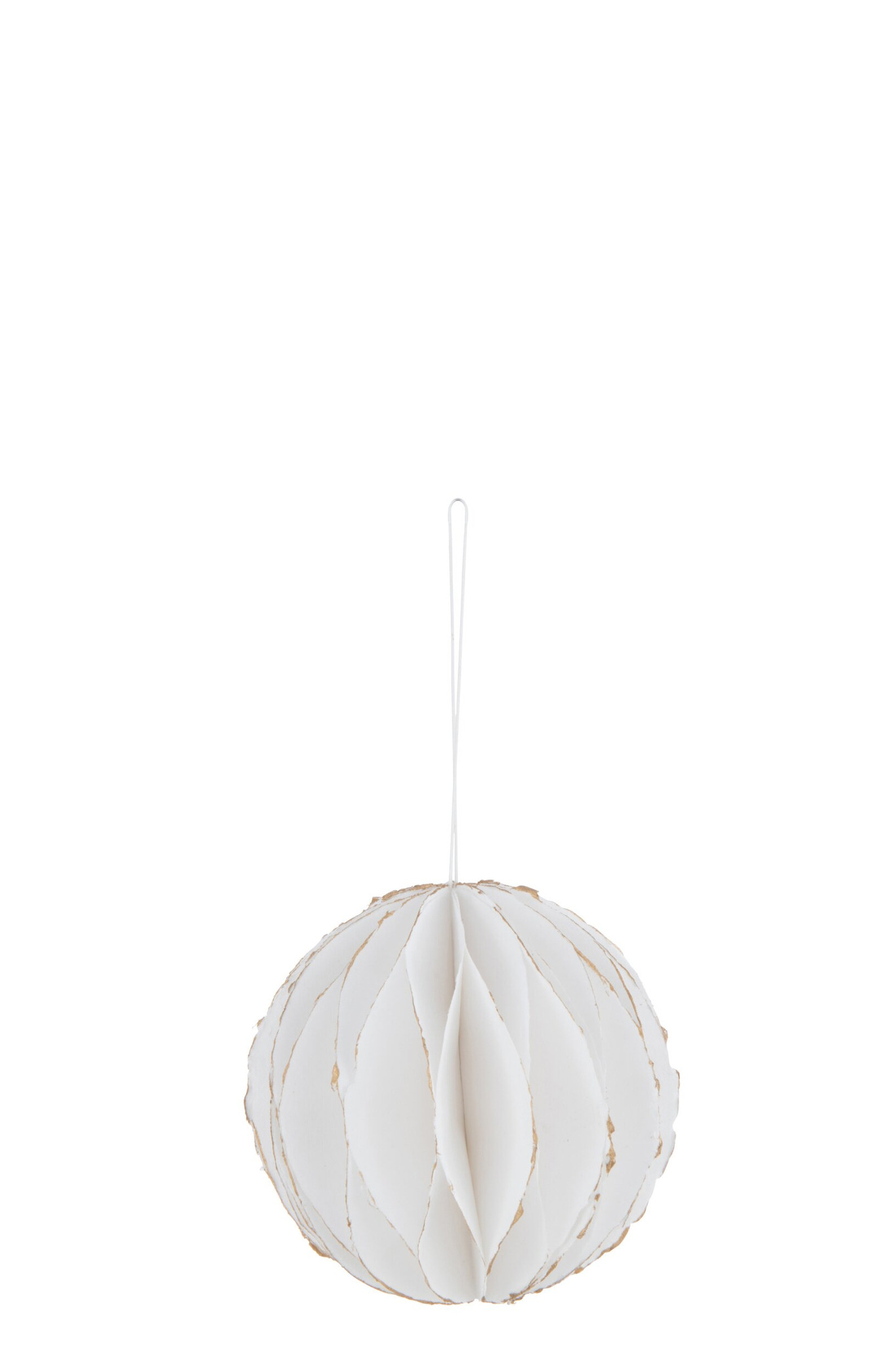 Decoratiebal Tubingen Katoen Wit