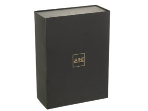 Cadeaubox Tretis Papier Zwart