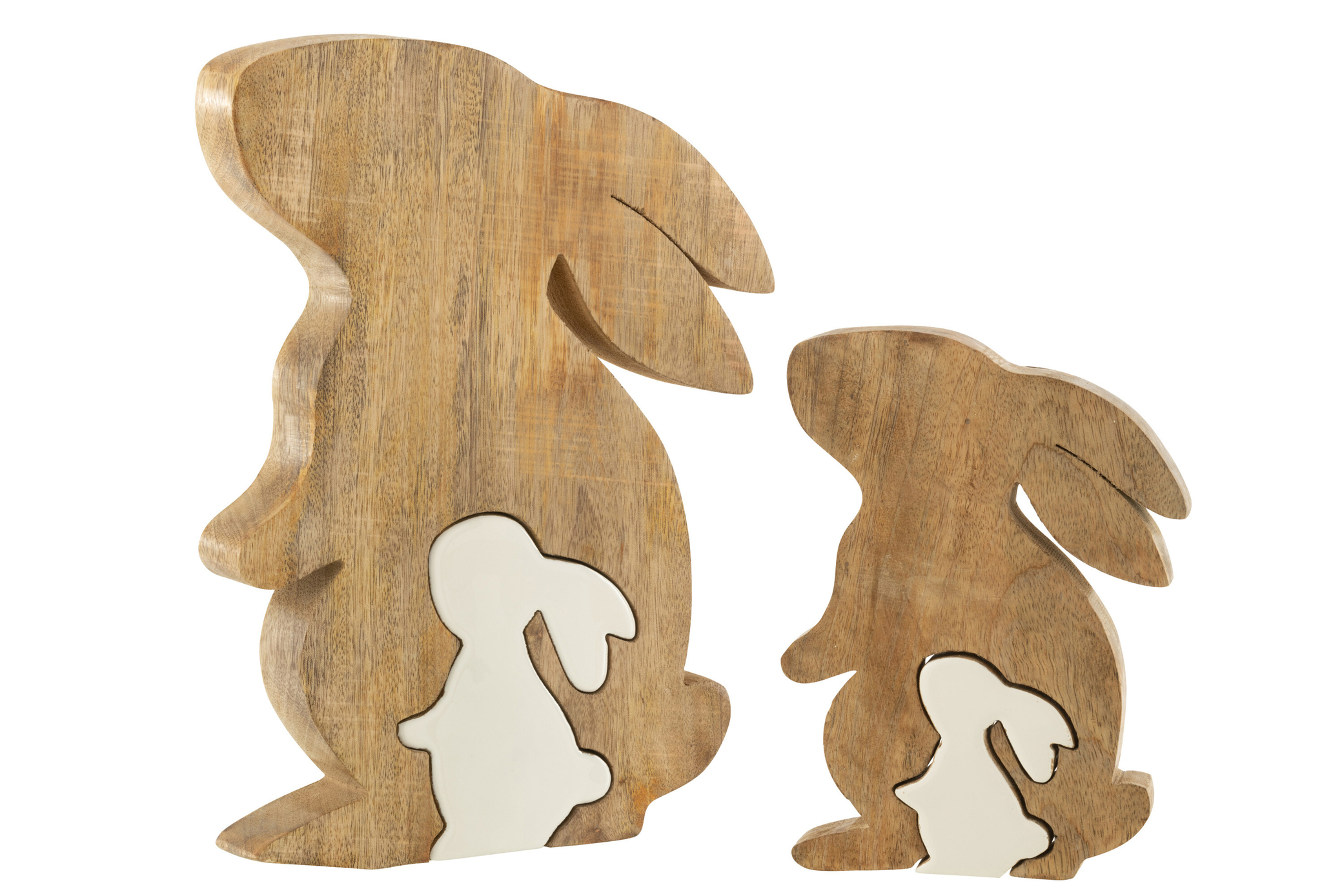 Decoratiefiguur Jaski Mangohout Meerkleurig - Afbeelding 2