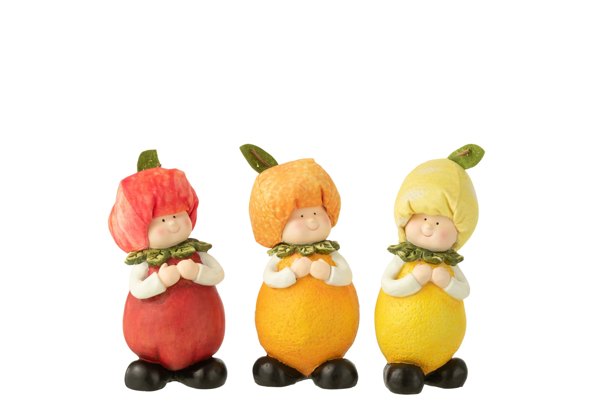 Decoratiefruit Noodik Polyresin Meerkleurig - Set van 3 - Afbeelding 2