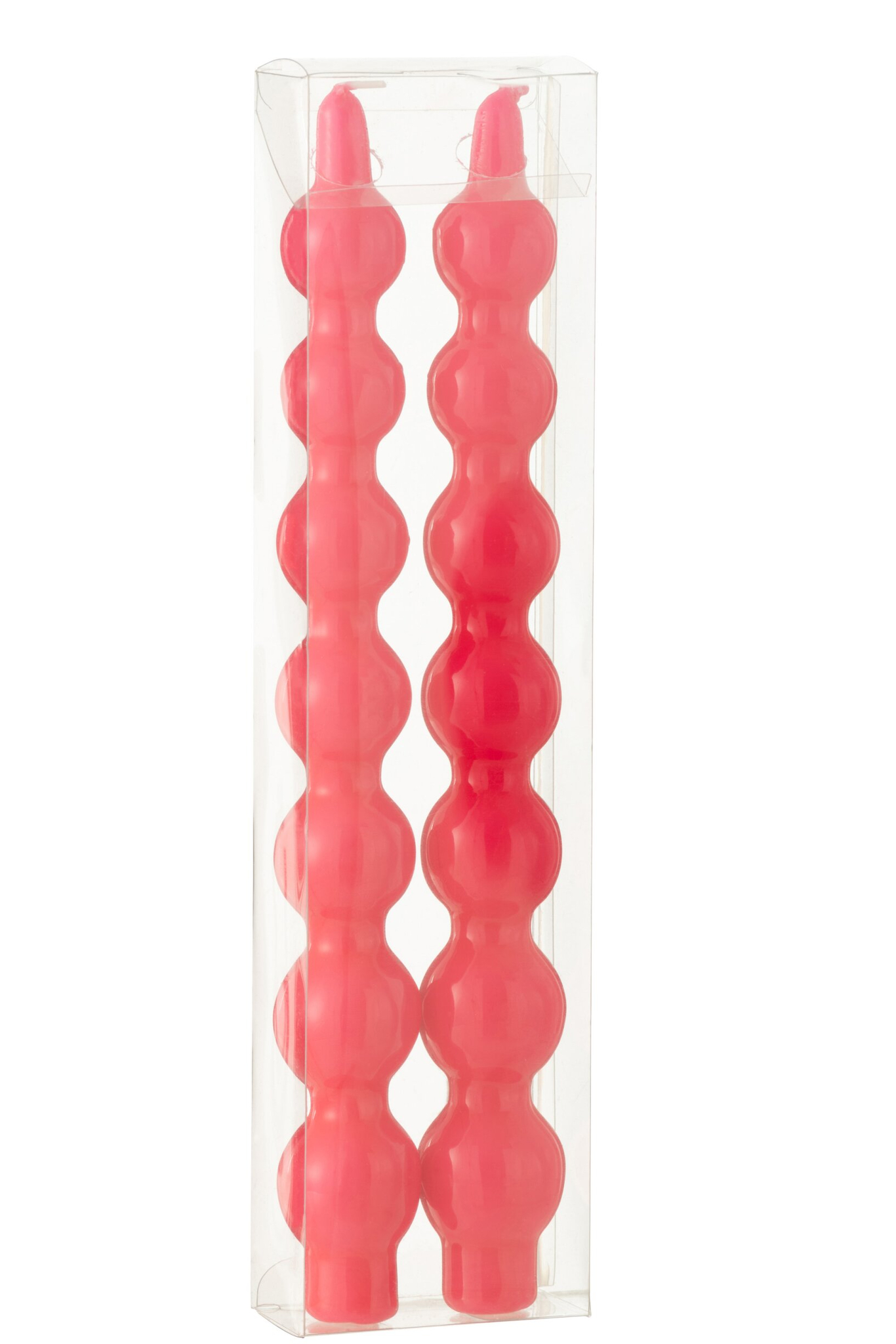 Kalebaskaars Kloomi Paraffine Roze - Set van 2