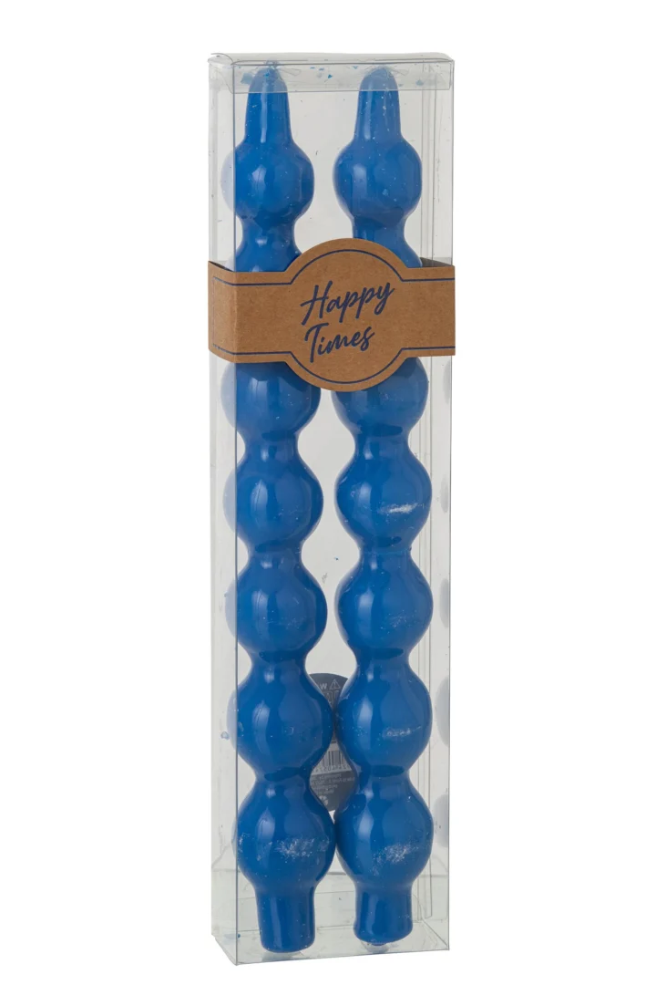 Kaars Kampala Paraffine Blauw - Afbeelding 2