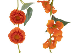 Slinger Ceibano Polyester Oranje - Set van 2