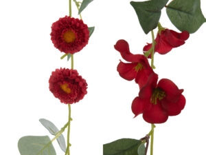 Slinger Femira Polyester Rood - Set van 2