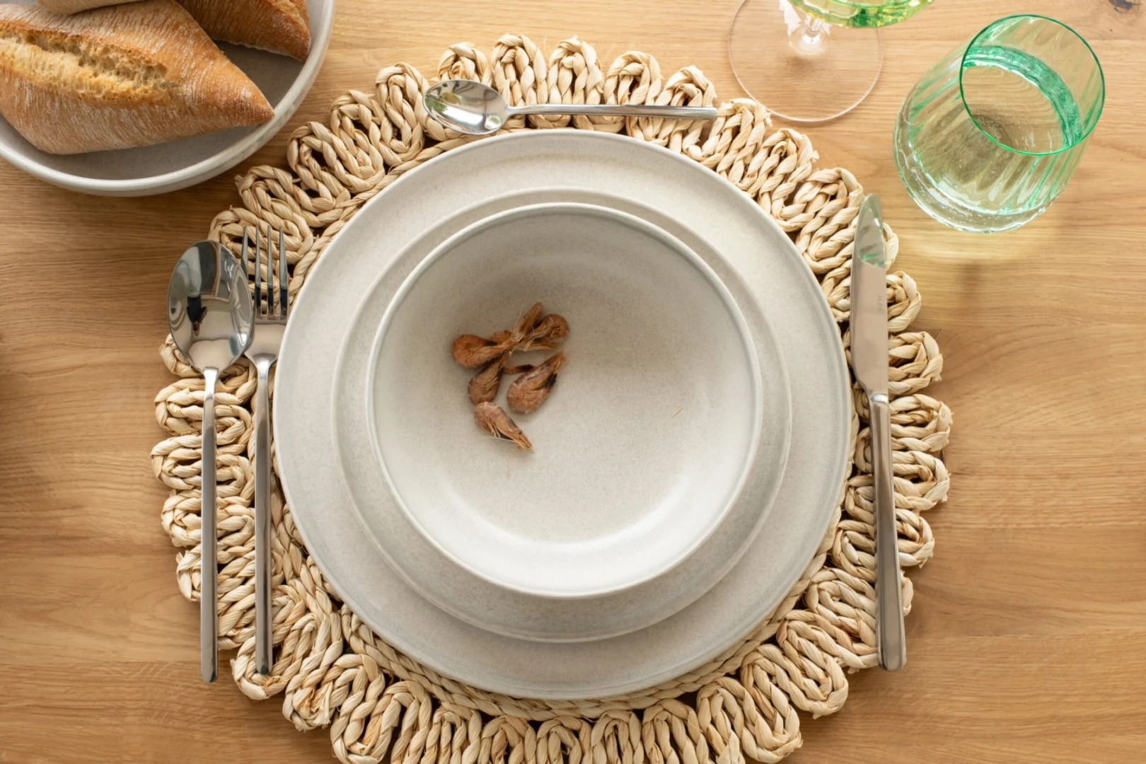 Placemat Volendam Maïs Naturel - Afbeelding 2