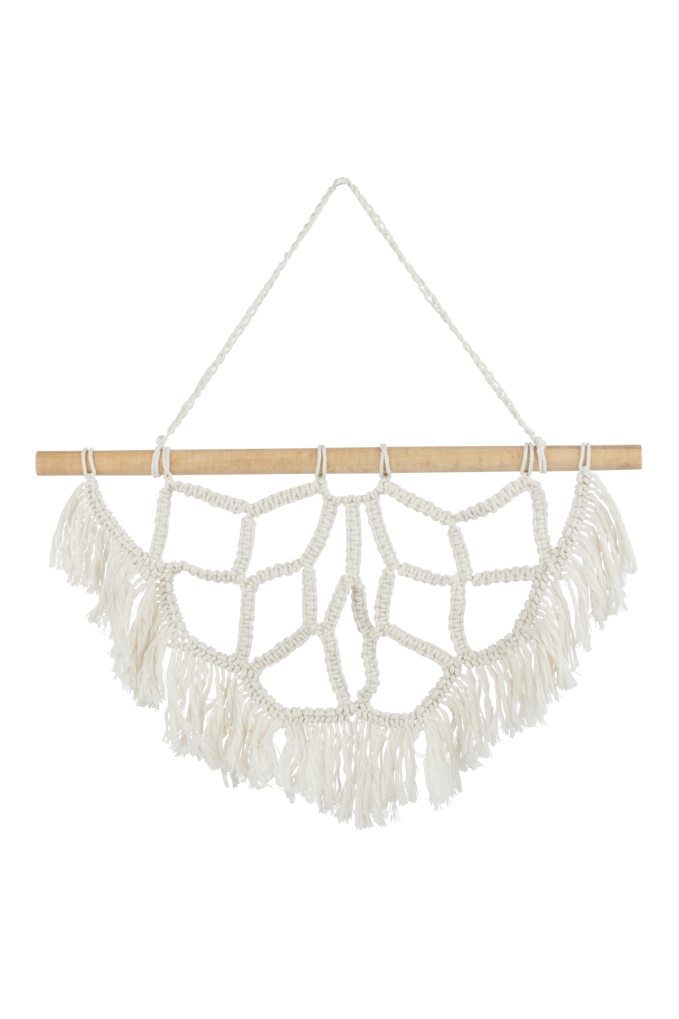 Decoratiehanger Laamonte Katoen Wit