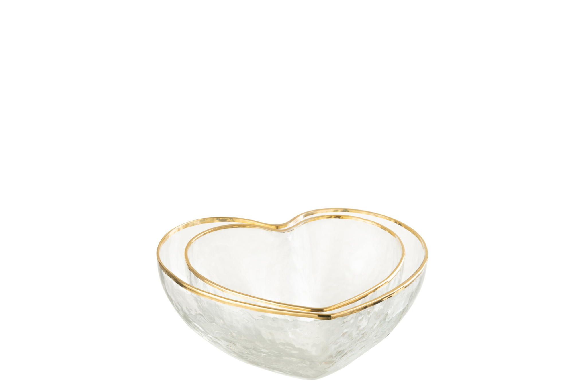 Schaal Trubonte Glas Transparant