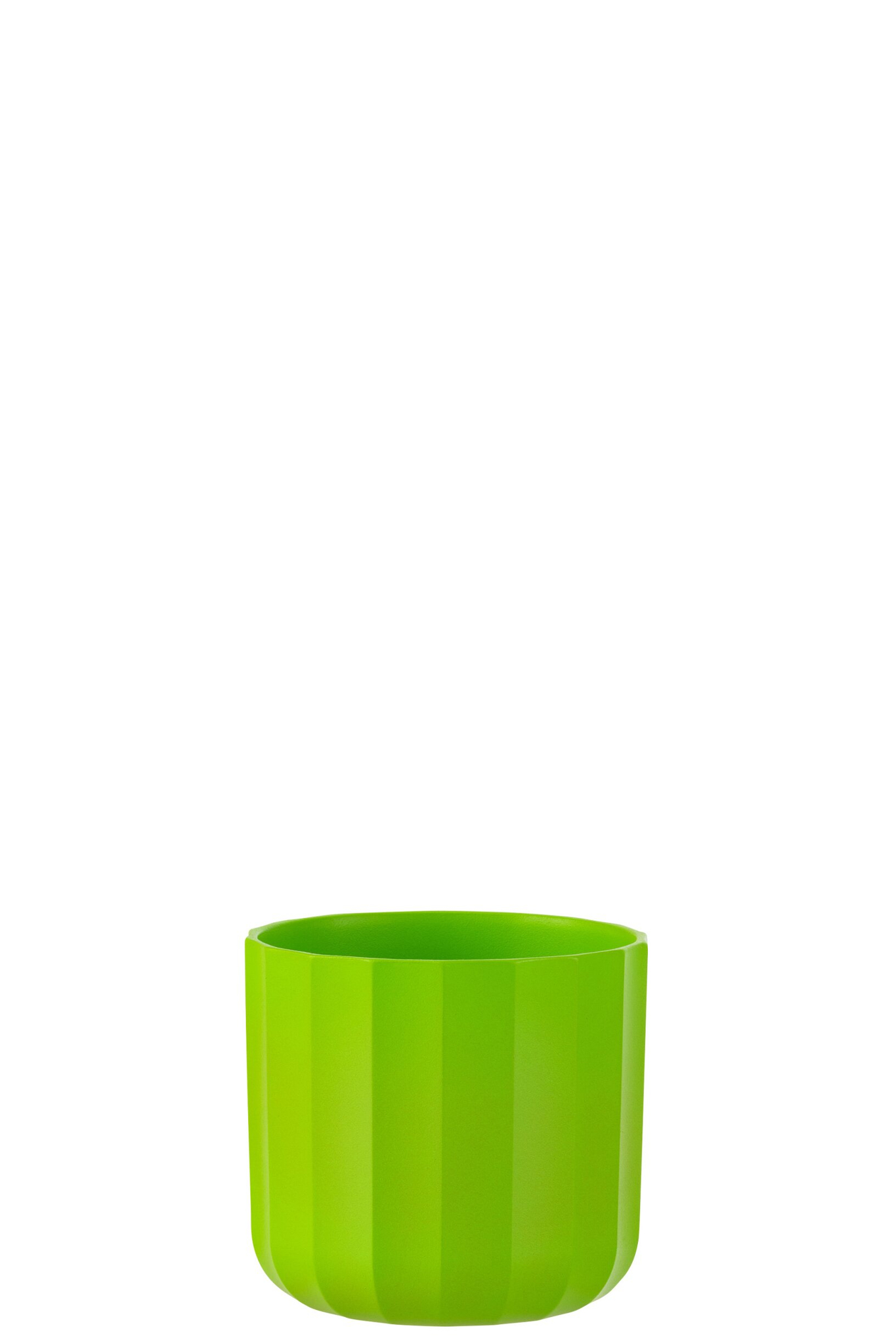 Bloempot Triernund Keramiek Groen H12,6 cm