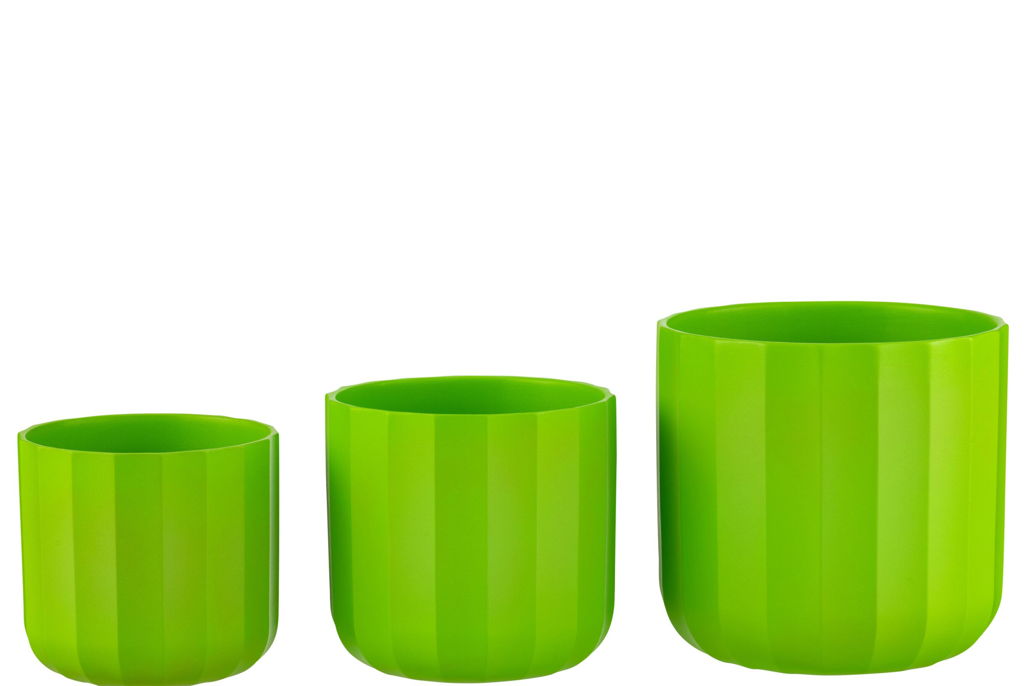 Bloempot Flebor Keramiek Groen H18 cm - Afbeelding 2