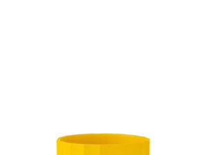 Bloempot Flauvond Keramiek Geel H12,6 cm