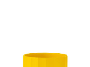 Bloempot Giemmak Keramiek Geel H14,5 cm