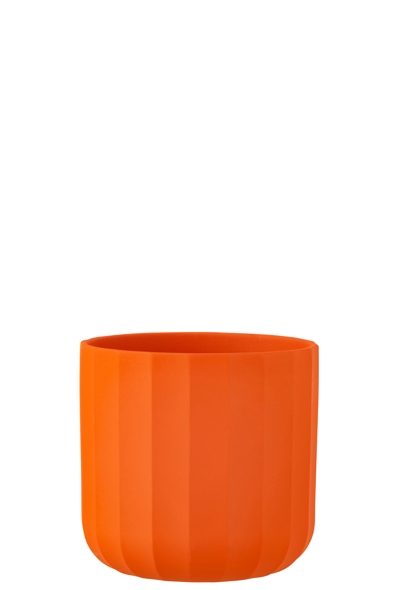 Bloempot Raukil Keramiek Oranje H18 cm - Afbeelding 4