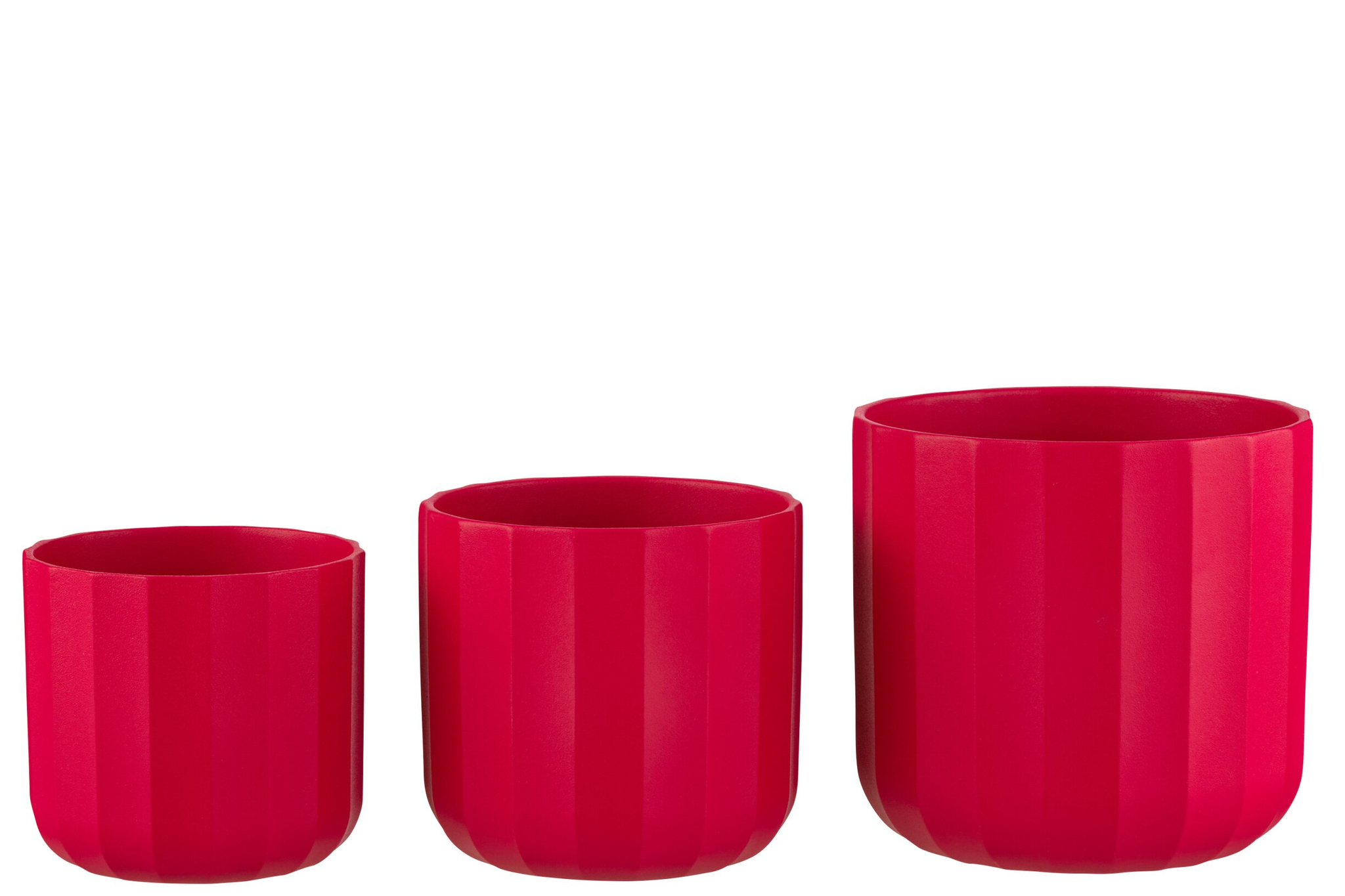 Bloempot Feerwerd Keramiek Roze H18 cm - Afbeelding 2