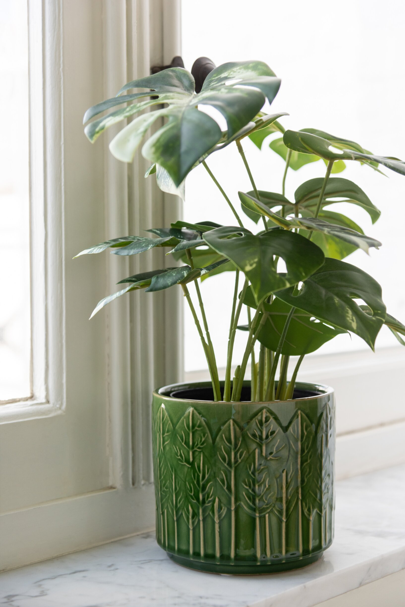 Kunstplant Vieva Polyethyleen Groen H43 cm - Afbeelding 2