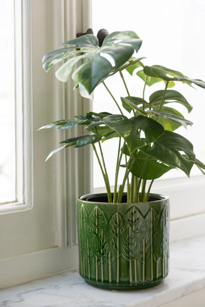 Kunstplant Vieva Polyethyleen Groen H43 cm - Afbeelding 2