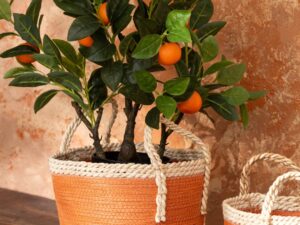 Pot Staultona Polyethyleen Groen H60 cm