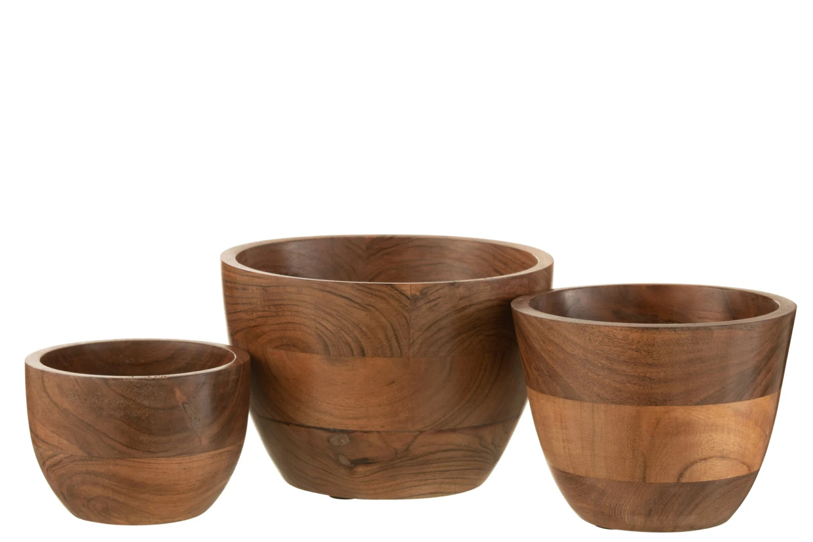 Kom Lauldis Hout Naturel - Afbeelding 2