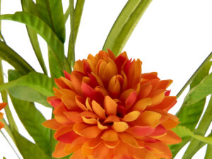 Kunstbloem Tunsand Polyester Oranje