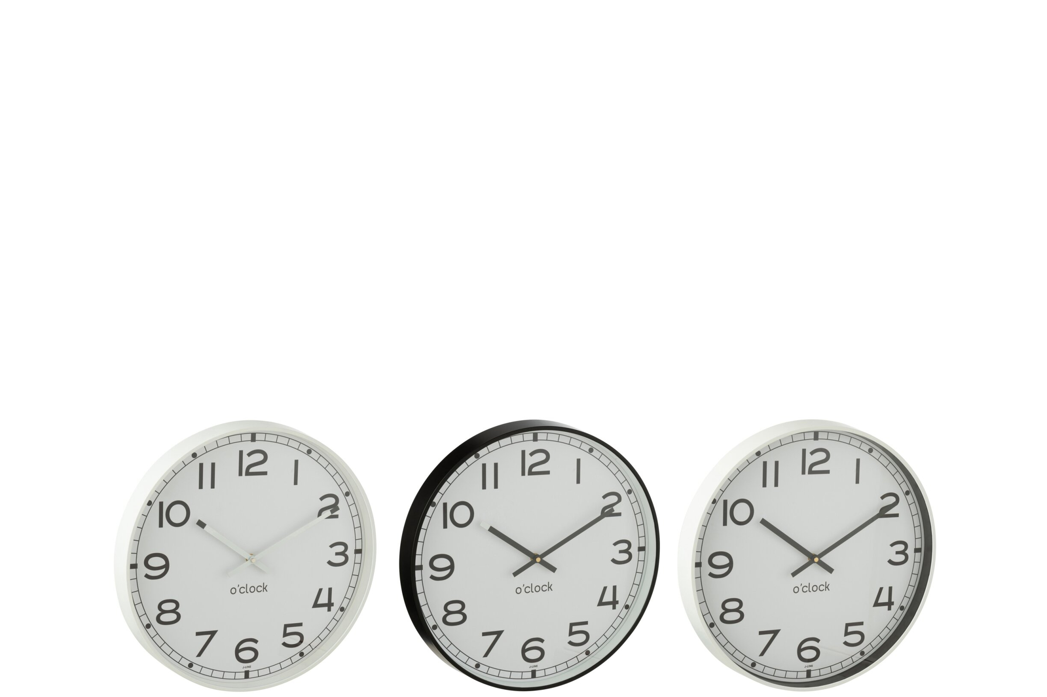 Wandklok Trinsonte Meerkleurig - Set van 3 - Afbeelding 2