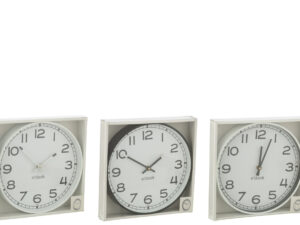 Wandklok Flornine Meerkleurig - Set van 3