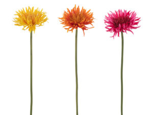 Kunstbloem Caldella Polyester Meerkleurig - Set van 3