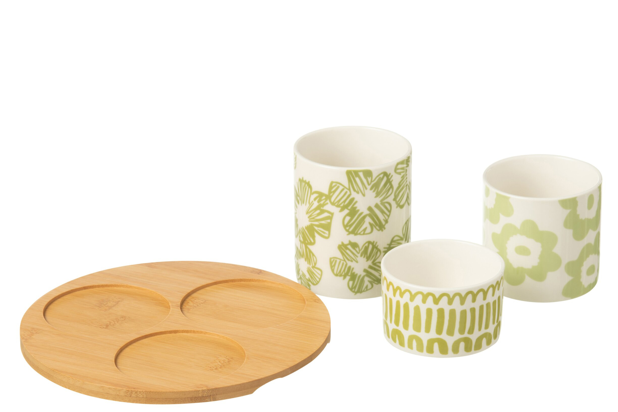 Serveerplank Taardero Keramiek Groen - Set van 3